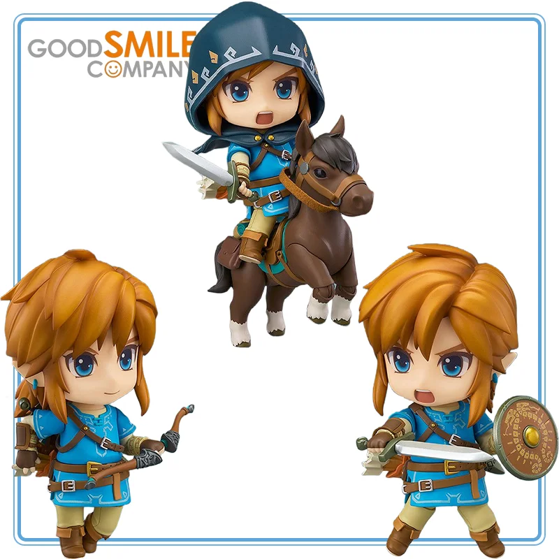 

GOOD SMILE COMPANY Original Zelda No Densetsu: Breath of The Wild Link Nendoroid #733-DX Breath of The Wild Ver. DX Edition
