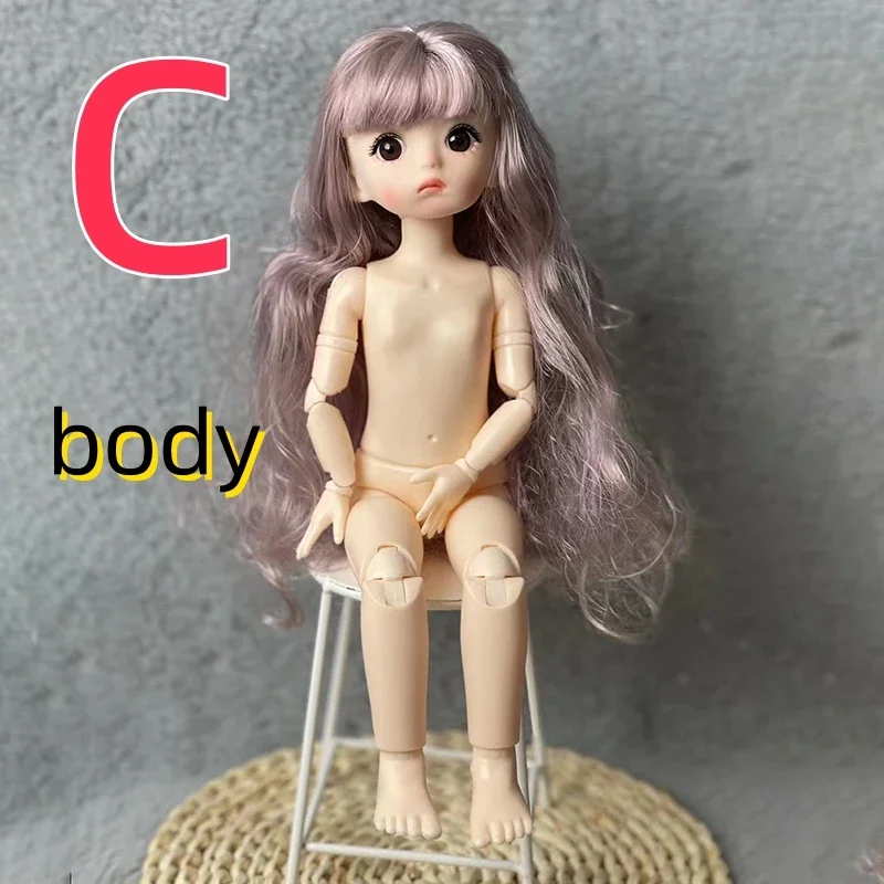 Fashion Cute 1/6 BJD Doll Full Set 30cm Princess Doll Ball Jointed Doll Girl Toy Gift Dolls for Girls Toys for Girls