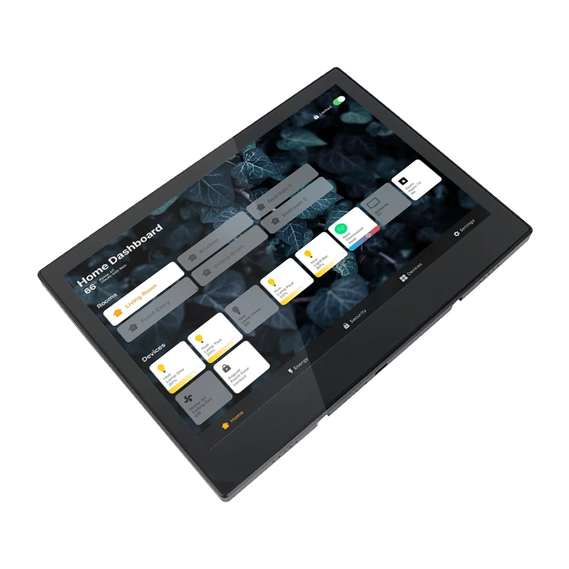 YC-SM10P 10-Inch Android Smart Home Dashboard 4-Touch Screen Bar Design Home Automation POE WiFi Connectivity IPS