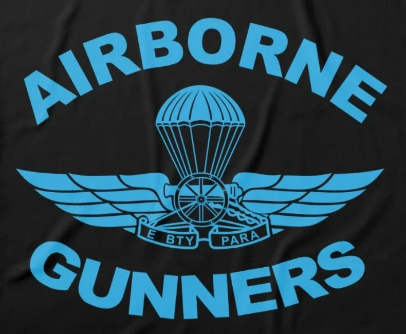 Canadian Airborne Gunners T-Shirt 100% Cotton O-Neck Short Sleeve Summer Casual Mens T-shirt Size S-3XL