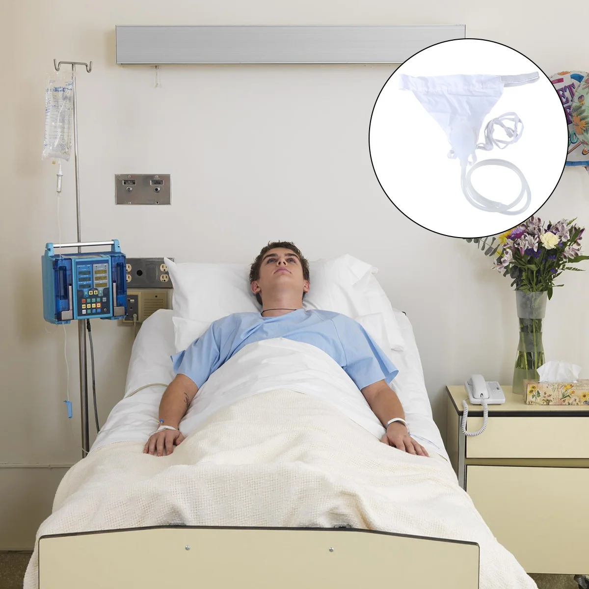 

Men's Portable Silicone Urinal Funnel for Travel Camping Emergency Toilet Outdoor Use Urinal Funnel Chamber Pot