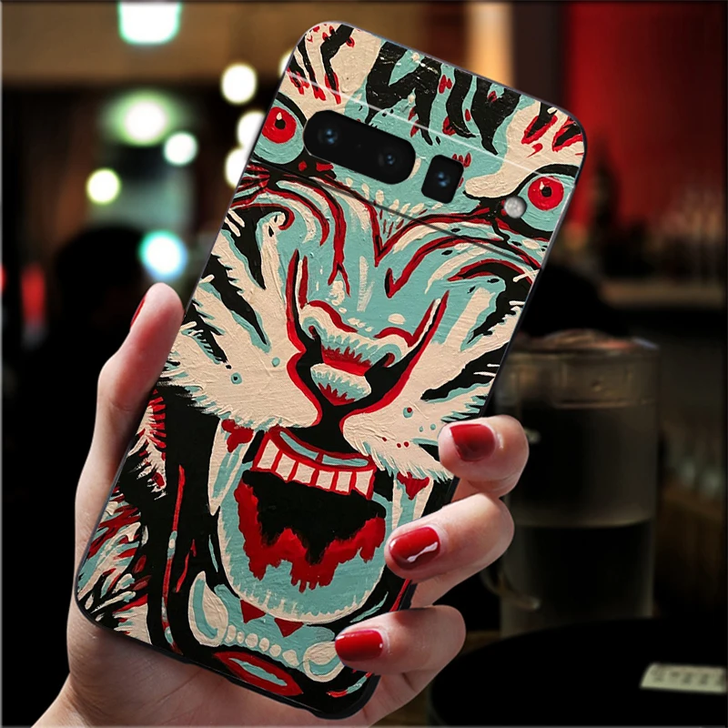 

Japanese tiger Art Carcasa Funda Phone Case For Google Pixel 10 9 Pro XL 9A 8 7 6 Pro Pixel 8A 7A 6A Pixel 8 7 6 5 Case
