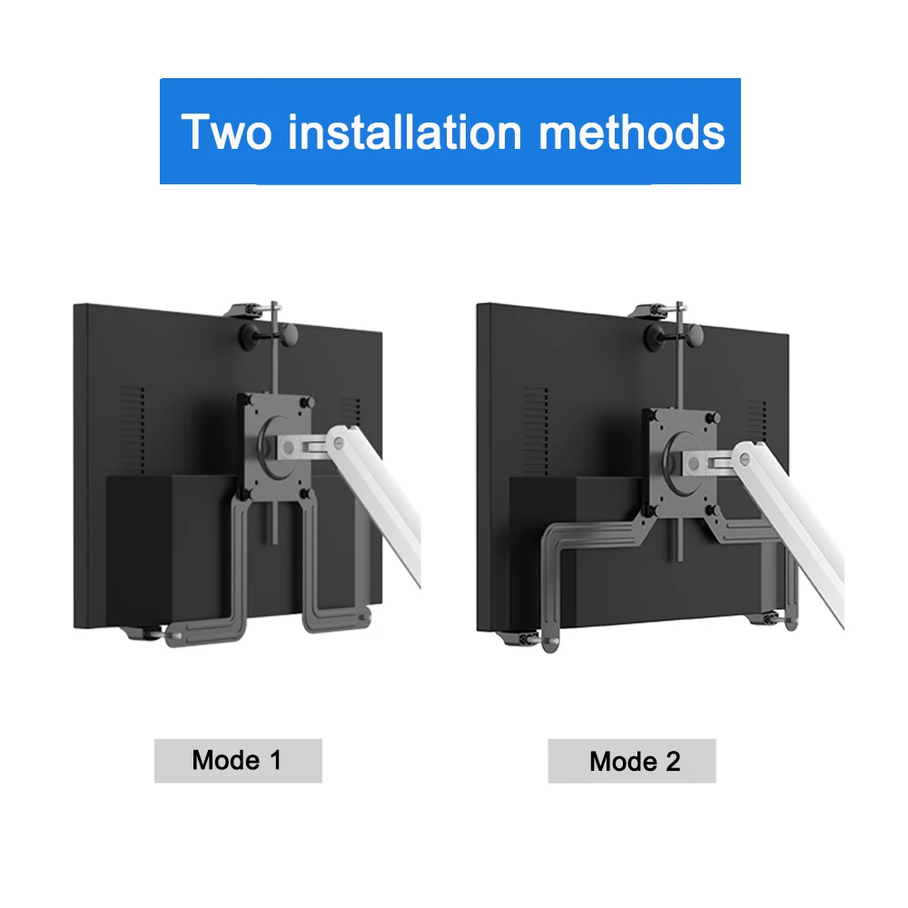 17-32 Polegada desktop led lcd monitor titular braço extensão adaptador fixação suporte fixo display suporte de carregamento 9kg