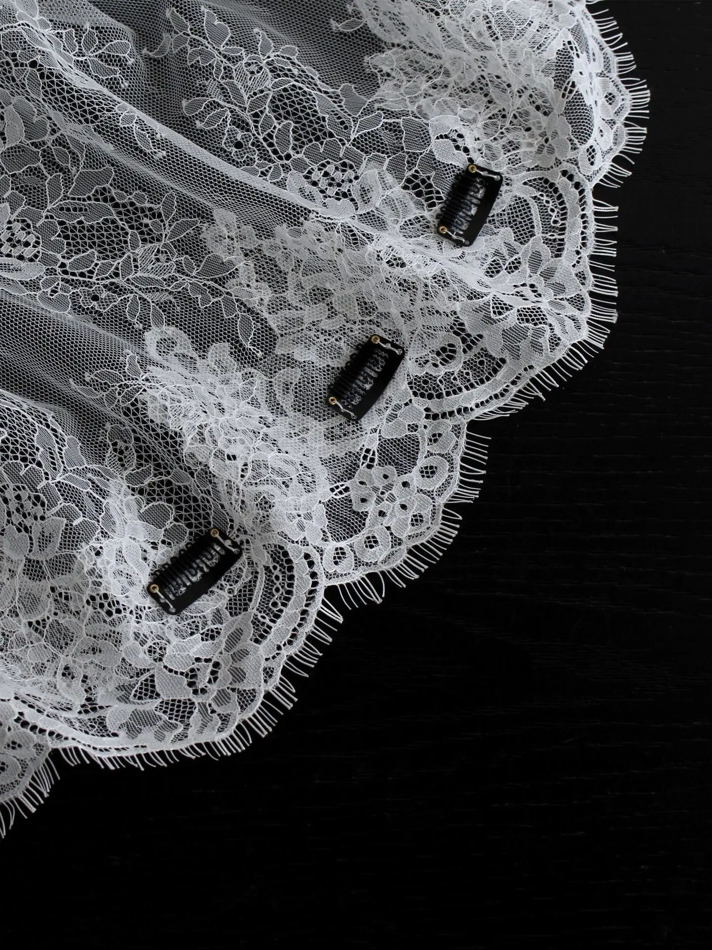 Mantilla Lace Veil For Wedding Bride White Spanich Bridal Veils Head Covering Chapel Catholic Veils For Women Church Veils image 6