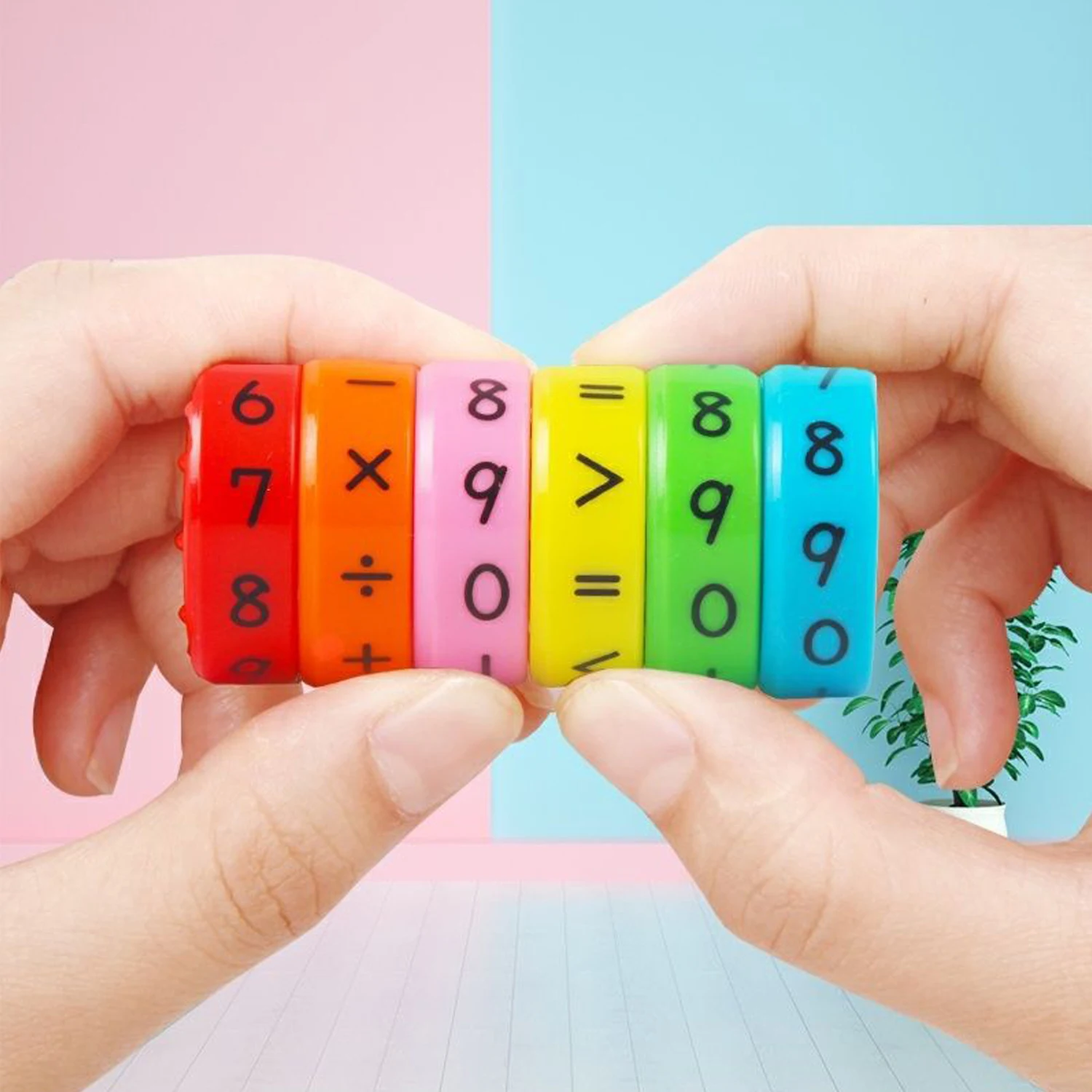 Mathematics Teaching Tools Mathematical Calculation Blocks Preschool Learning Counting & Math Skill Learning Tool Children Gift