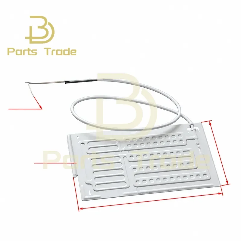 1Pcs Refrigerator Flat Plate Evaporator Cooling Freezer Aluminum Plate 21x40cm 23x36cm 23x43cm 23x47cm