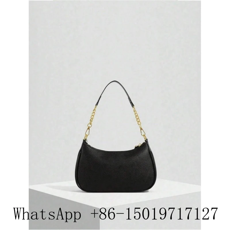 

Solid PU Crossbody Underarm Bag For Women 2026 new fashion Waterproof Shoulder Purse For Shopping & Mother's Day Gift