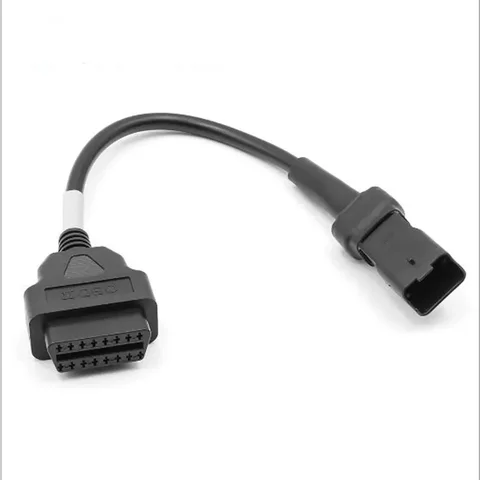 OBD2-контактный диагностический адаптерный кабель, детали обнаружения неисправностей мотоцикла, пригодные для Ducati, 4-контактная поддержка мотоцикла для моделей K-Line