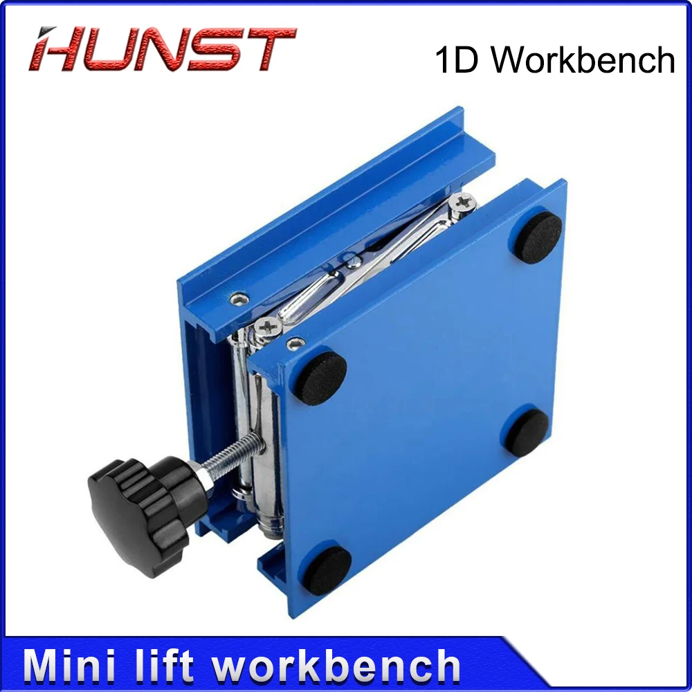 HUNST Lift Table Lab Plate Jack Scissor Stand Platform Router Workbench Table Woodworking Lift Laboratory Carpentry Tools
