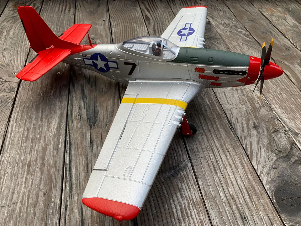750MM 29.5インチ大型RC航空機 P51 P-51D マスタング A6M P47 4CH
