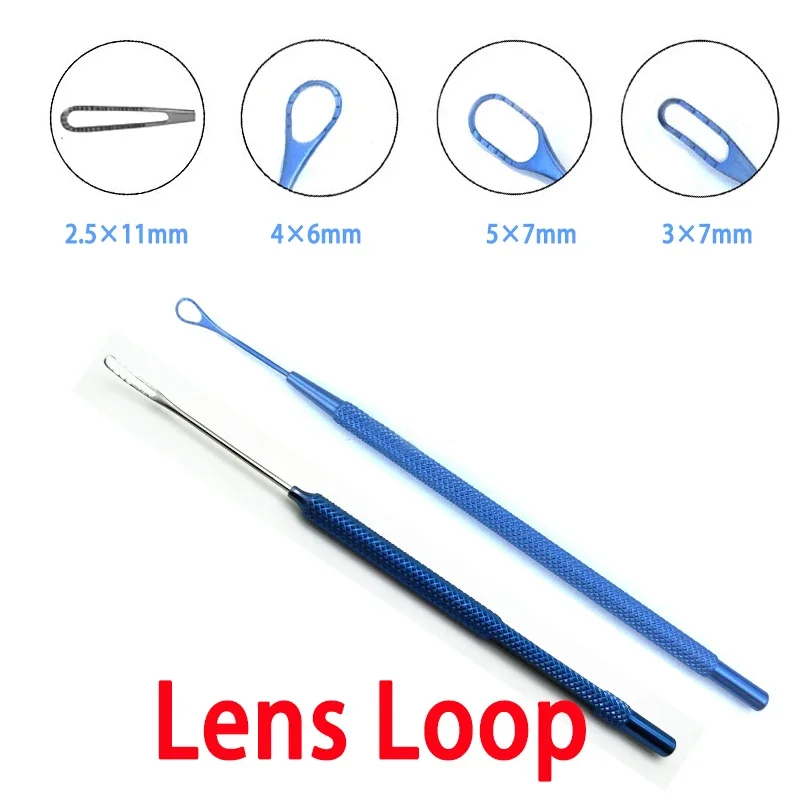 Kansas Lens Loop Ophthalmic Instruments oftalmologia instrumentos Hi Eye