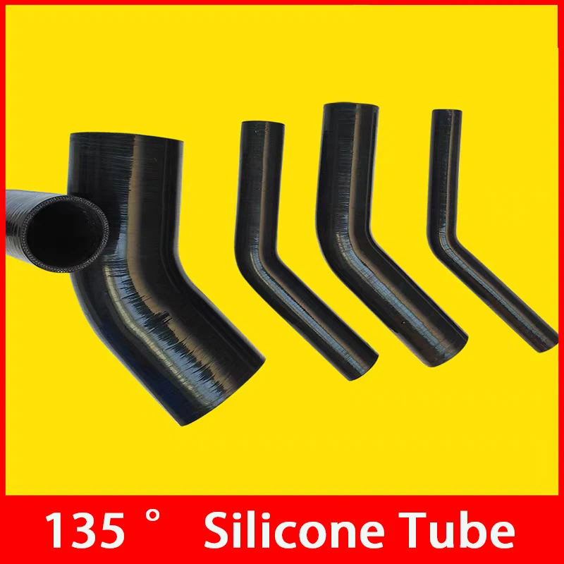 

135° Turbocharger Connecting Pipe ID25-110mm Rducing High-Temperature Silicone connecting Hose Intercooler Connecting Pipe ﻿