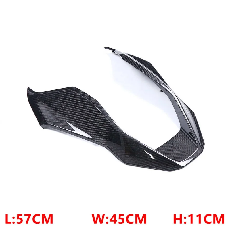 

Подходит для аксессуаров для мотоциклов BMW R1300GS, передний носовой обтекатель из модифицированного углеродного волокна