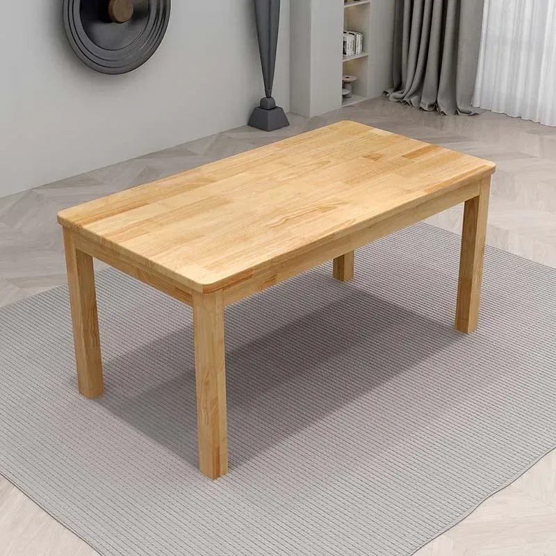 Waterproof Oilproof Dining Table Light Luxury Rectangular 4 Chairs Tables Restaurant Modern Nordic Mesas De Comedor Furniture