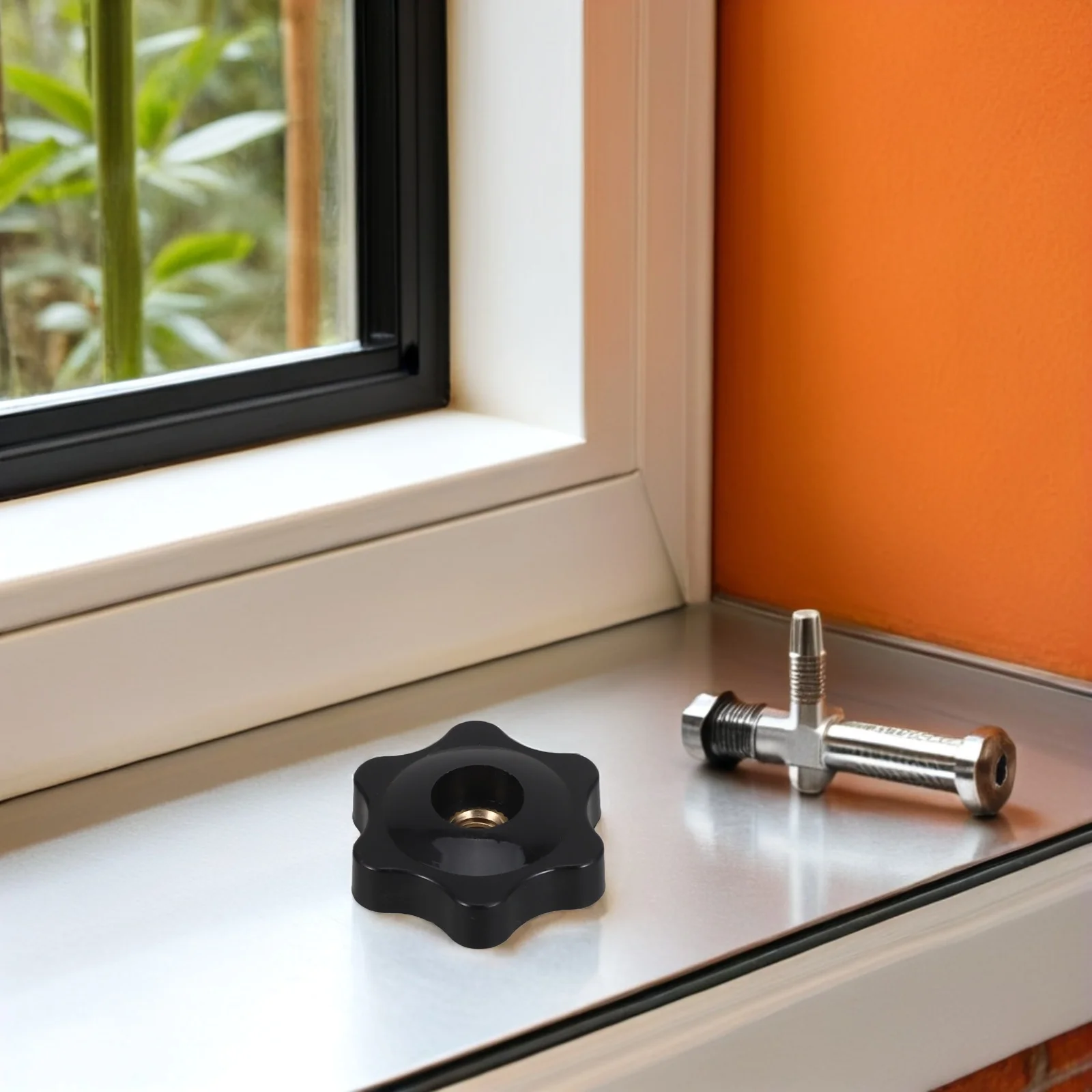 

Vintage Copper Core Nut Knob 40Mm Metal Pull for Dresser Drawers and Cabinets Threaded Knob Nuts Thumb Nuts Clamping Nut