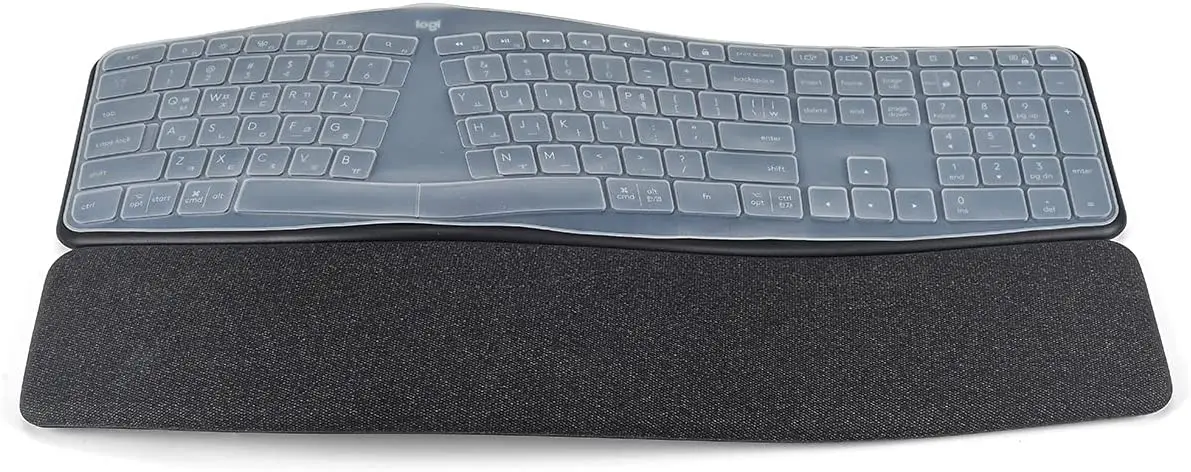 for Logitech K860 Ergonomic Keyboard / Ergo K860 Wireless Silicone Keyboard cover Protector K860 Split  Accessories