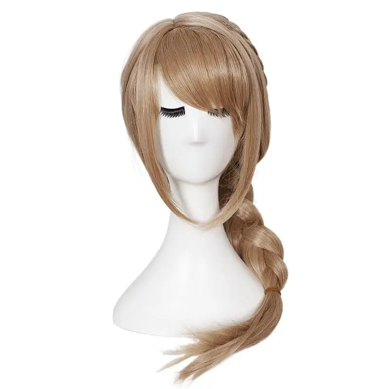 

Ladies Wig Long Blonde Handcraft Braid Synthetic Party Wigs