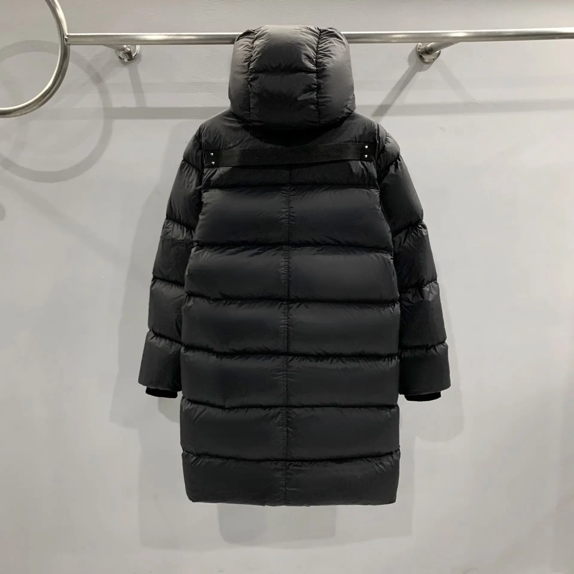 Rick Down Jacket Y2K Streetwear 90% Goose Downs Long Owens Coats Single Breasted Coat Dark Style Overcoat Fashion RO Greatcoat