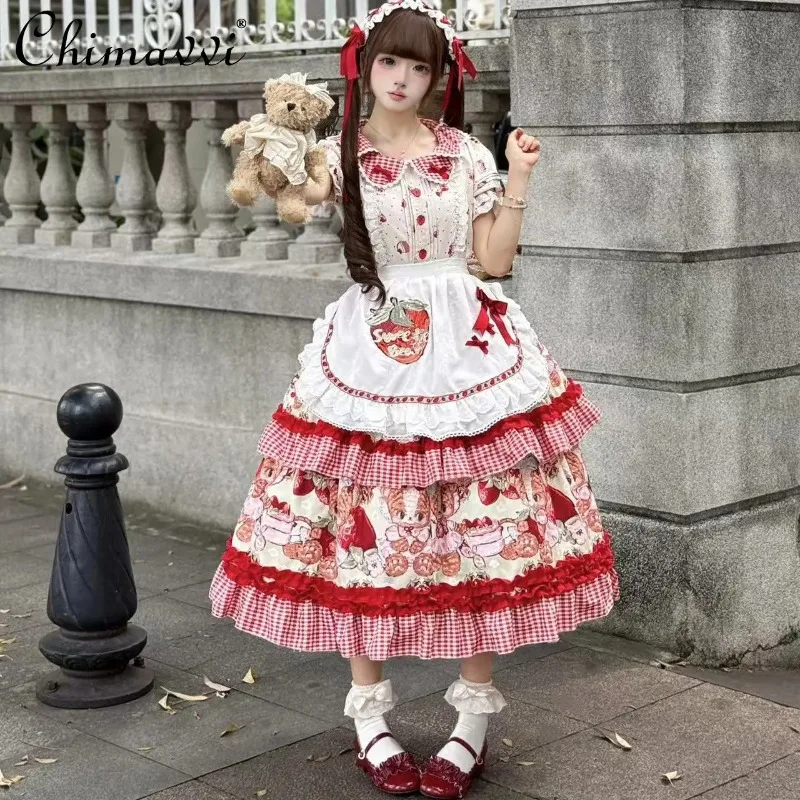 robe-de-princesse-lolita-style-pastoral-design-original-imprime-de-dessin-anime-mignon-nœud-pour-fille-manches-courtes-robe-de-soiree-elegante-pour-femmes-op