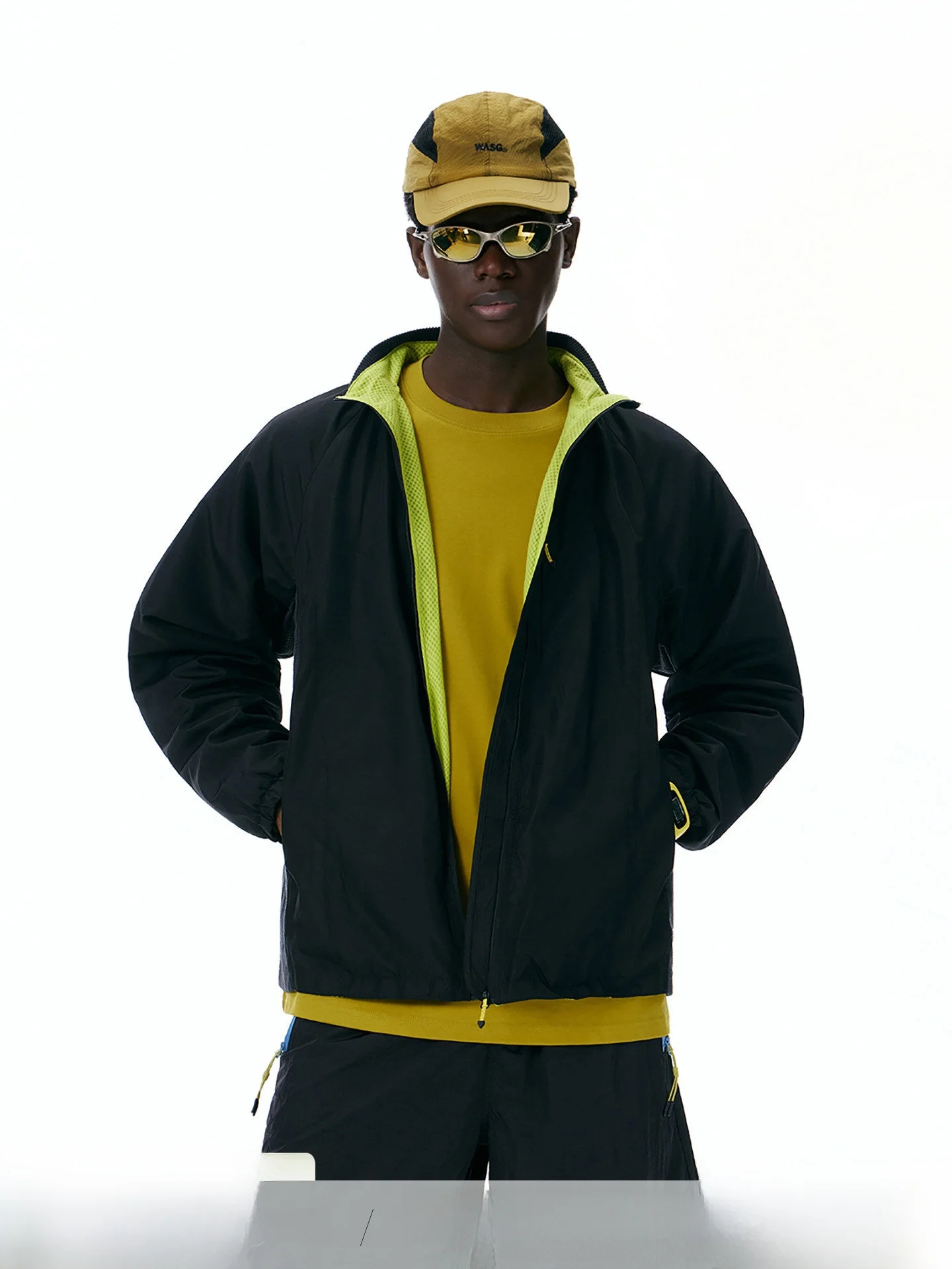 Artannie American Contrast Color Stand Collar Jacket Men's New 2026 Outdoor Sports Casual Outerwear for Couples Autumn