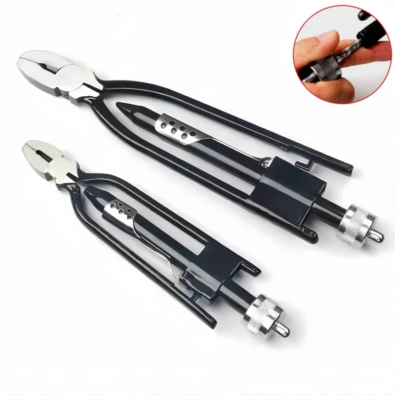 

9/6 Inch Safety Wire Twisting Pliers With Spring Return Quick Twist Pliers Wire Twister Pliers Tool For Aircraft Auto Industry