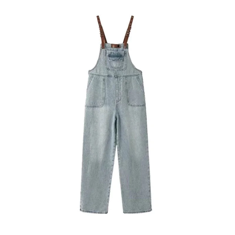 2023 neue Mode vielseitige Frühjahr/Sommer amerikanische Retro coole Salz riemen Hose hohe Taille lose gerade Bein schlanke Jeans für Frauen