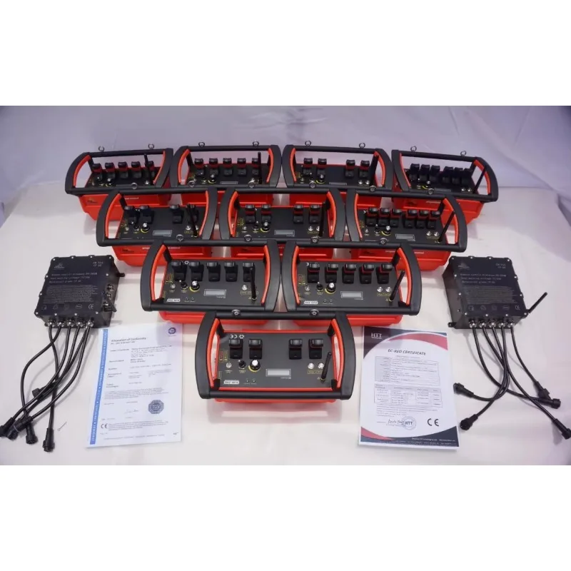 

4 Joystick Waterproof Radio Wireless Remote Control for 12V 24V Truck Crane Factory Direct Sale