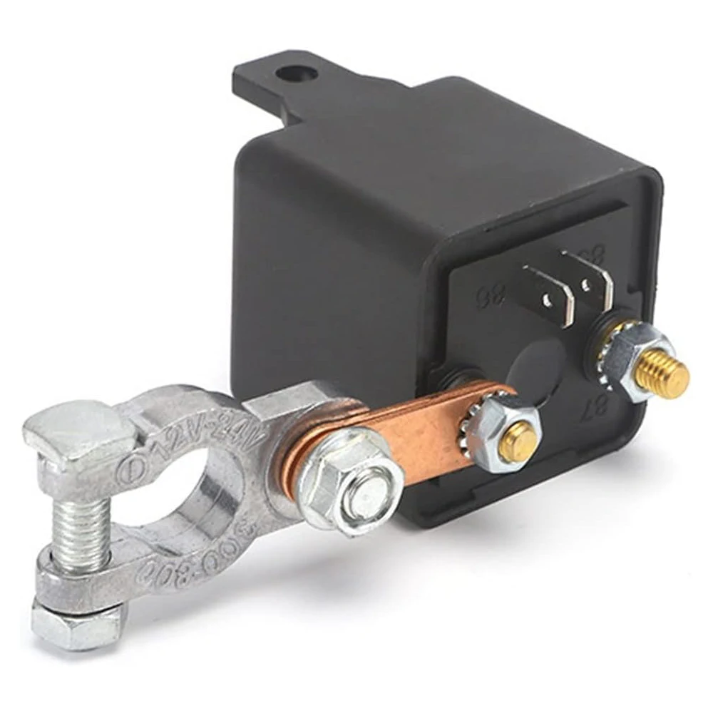 12v RC Battery Mass Switch 200A Car Relay Integrated Wireless Anti-Theft Remote Control Disconnect Cut Off Isolator Master
