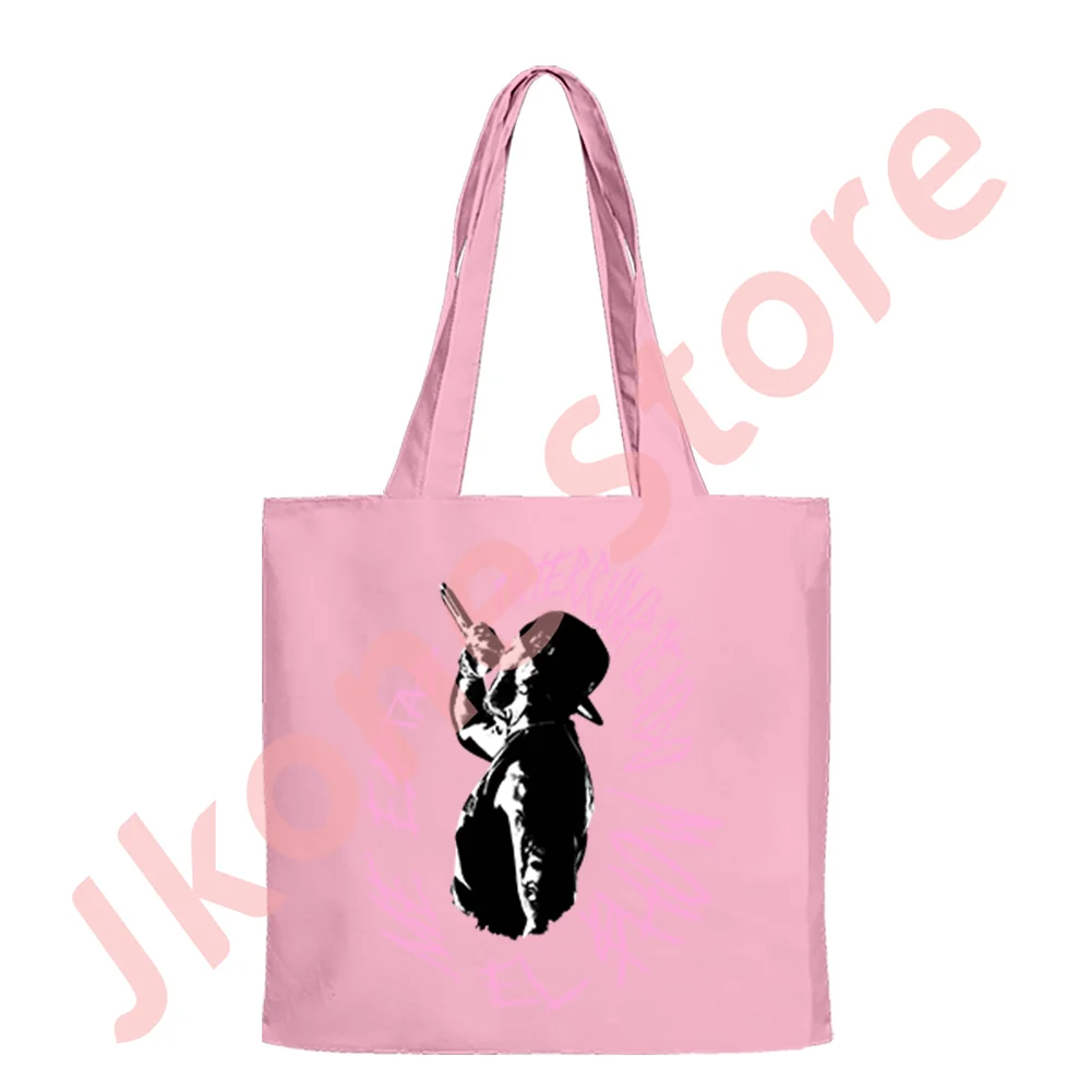 Jhayco Tour Merch Tote neue Logo Umhängetaschen Sommer Frauen Männer Mode lässig Streetwear Tasche