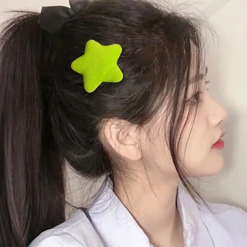 Y55F PLUSH STAR CLIP STAR ACESSÓRIOS CABELO