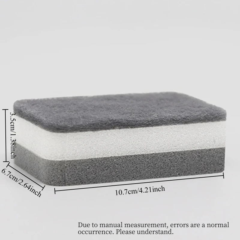 Dwustronna gąbka do szorowania, ściereczka do mycia naczyń, ręczniki do czyszczenia naczyń, gąbki kuchenne, ściereczki Bru Sponge Cloth — zdjęcie 4