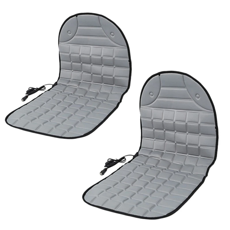 

2Pcs 12V Car Seat Heater Heating Pad Winter Warmer Cushion Cover with 3 Level