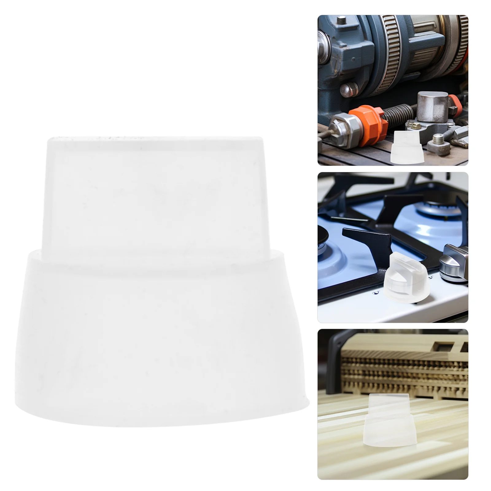 

2pcs Silicone Knob Cover Replacement Switch Knob Cap Rotary Protective Cover For Oven Stove Microwave Waterproof Dustproof