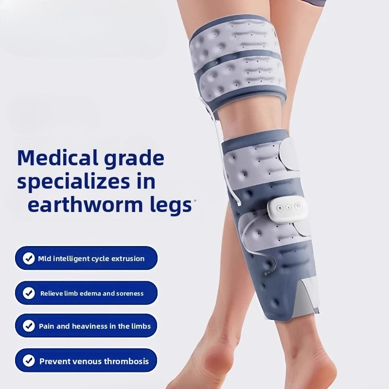 Air Compression Leg Massager - Medical Sequential Pneumatic Circulator for Varicose Veins, Edema & DVT Prevention, Relieve Pain
