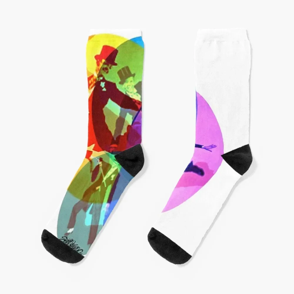 

Dancing on Air Socks bright garter FASHION cool shoes Girl'S Socks Men's