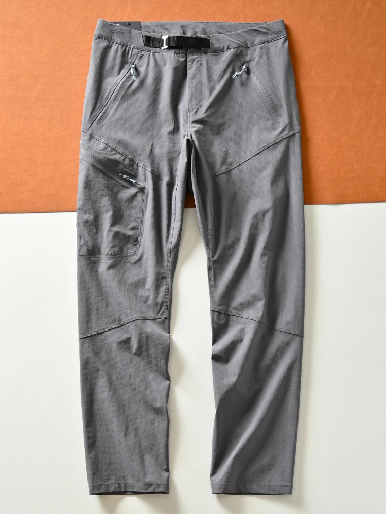 

Men's Lightweight Qui Dry Soft ell Pants Straight Leg Hiking Workwear Casual Trousers Tee-Dimensional Cutting Outdoor S...