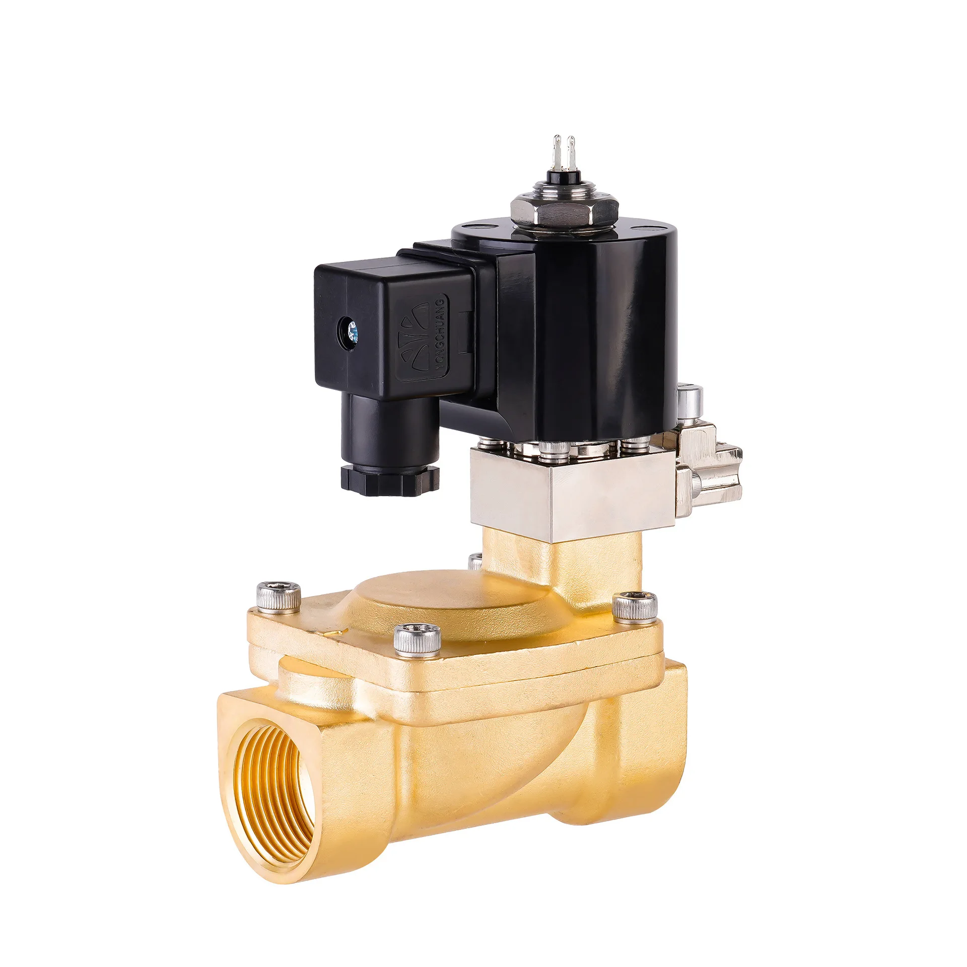 Fire Solenoid Valve, Self-Locking e Signal Feedback Função, YCXF41