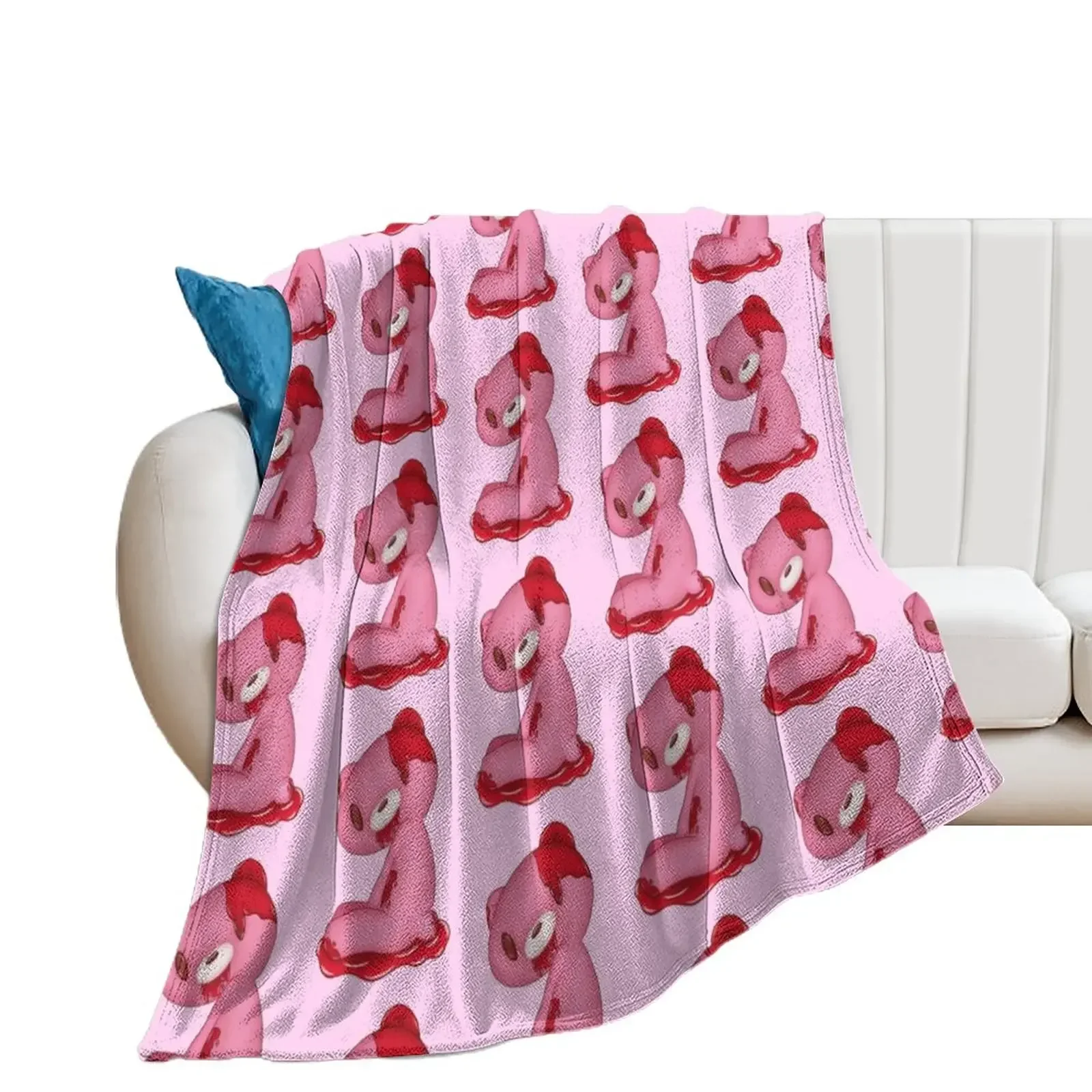 Gloomy Bear Throw Blanket Fashion Sofas Hairys Blankets