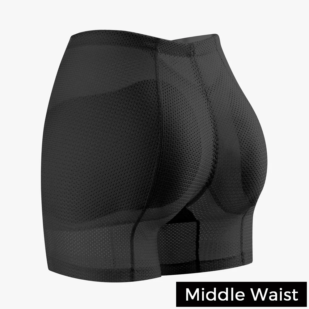 Hip Enhancer Invisible Lift Butt Lifter Shaper Padding Panty Push Up Bottom Boyshorts Sexy Shapewear Panties
