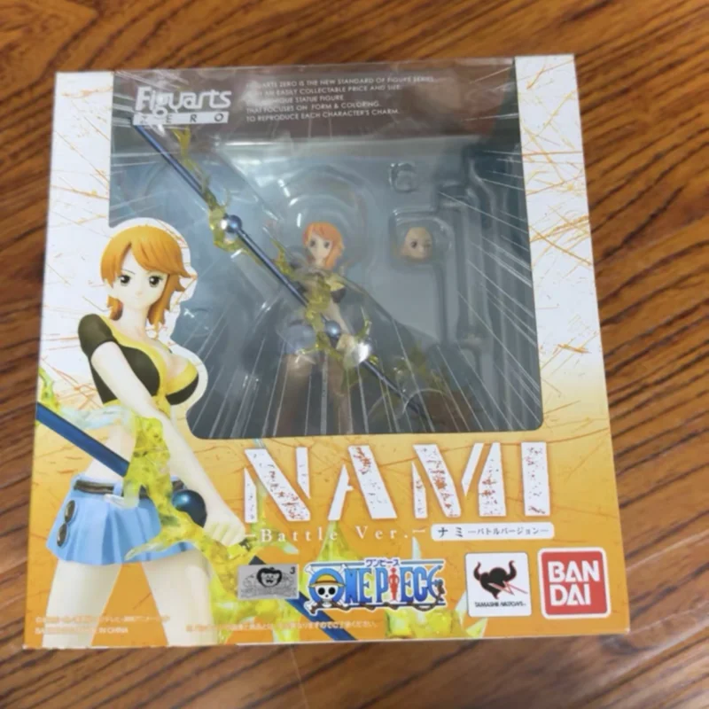 

Original One Piece Bandai Figuarts Zero Nami Battle Ver. Cool Style Action Figure Model Desktop Ornaments Birthday Gifts