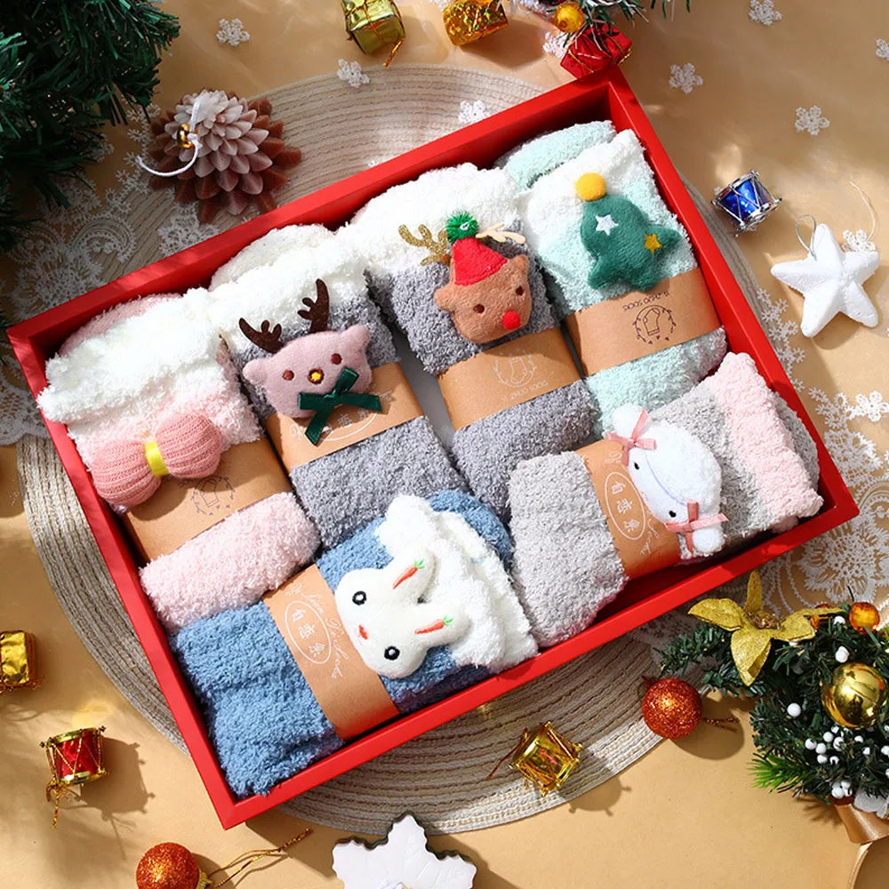 

Christmas Gift Women's Socks Gift Set Practical Christmas Eve Girlfriend Gift Best Friend Gift Children's Christmas Gift