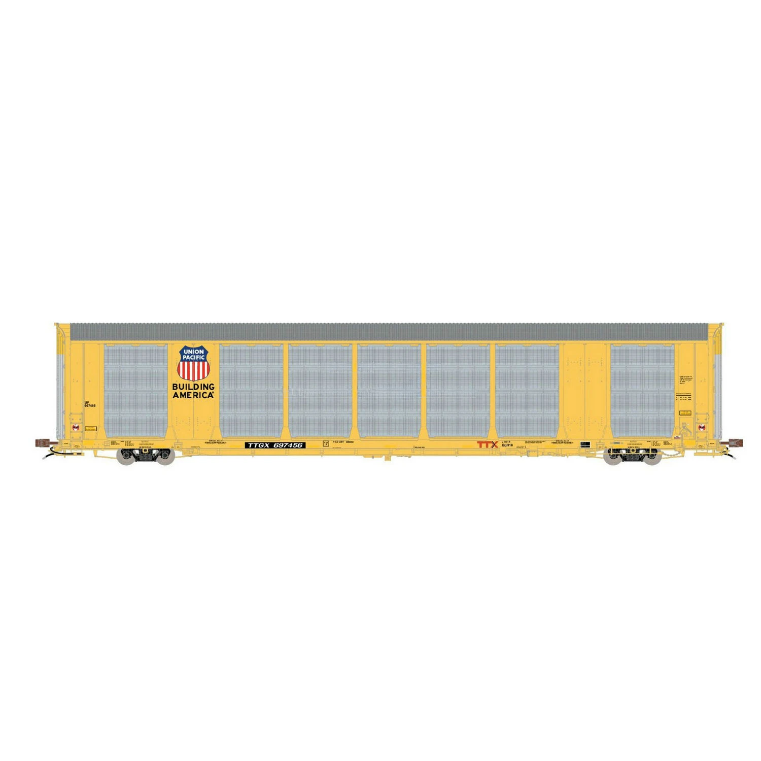 1：87 Model Train American SCALETRAINS HO Type Car Transport Carriage UP Various Options Available Train Toys