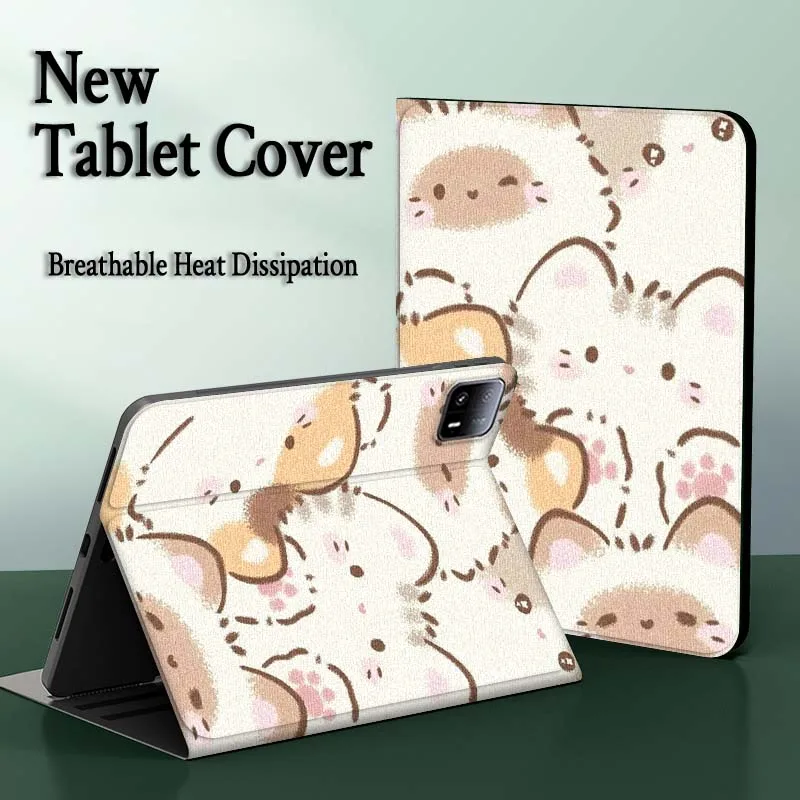 

Animal Art Cute Pattern For Xiaomi Redmi Pad 2 7 8 6 6S 5 4 SE Pro 8.8 11 8.7 11.2 12.4 Ultra Plus Max Tablet Case