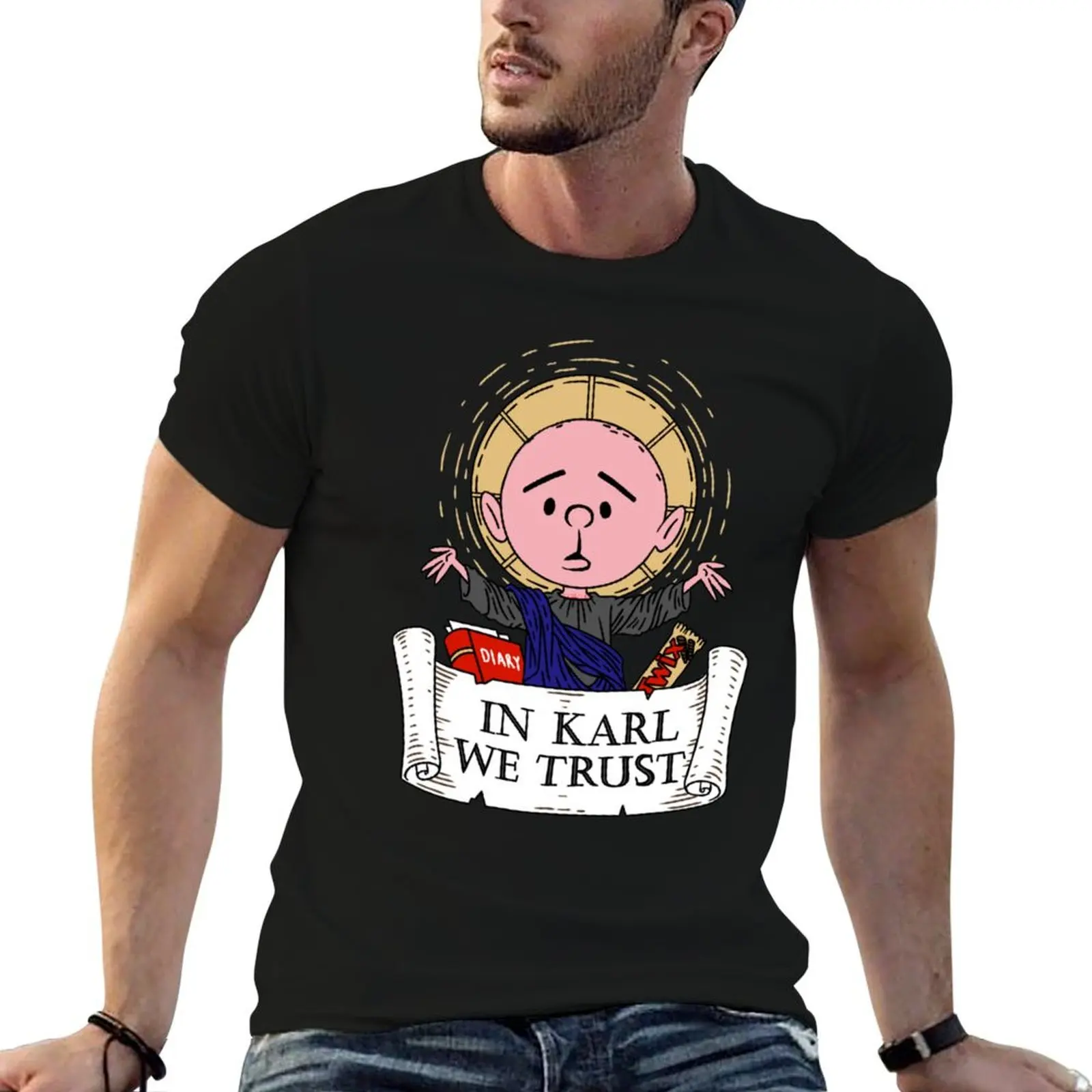 

In Karl tshirt Pilkington T-Shirt Trust We for t - Karl man graphic shirts man