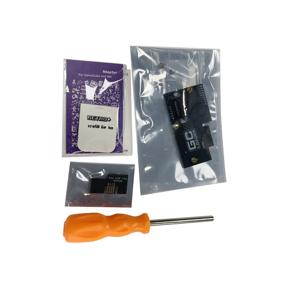 Mini DVD Für GC Loader Lite SD2SP2 Adapter TF Kartenleser Für NGC Für GameCube Stick Micro SD