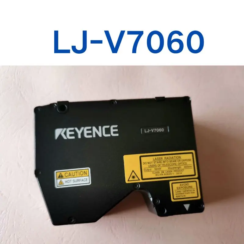 Used LJ-V7060 line laser displacement sensor tested OK, function intact