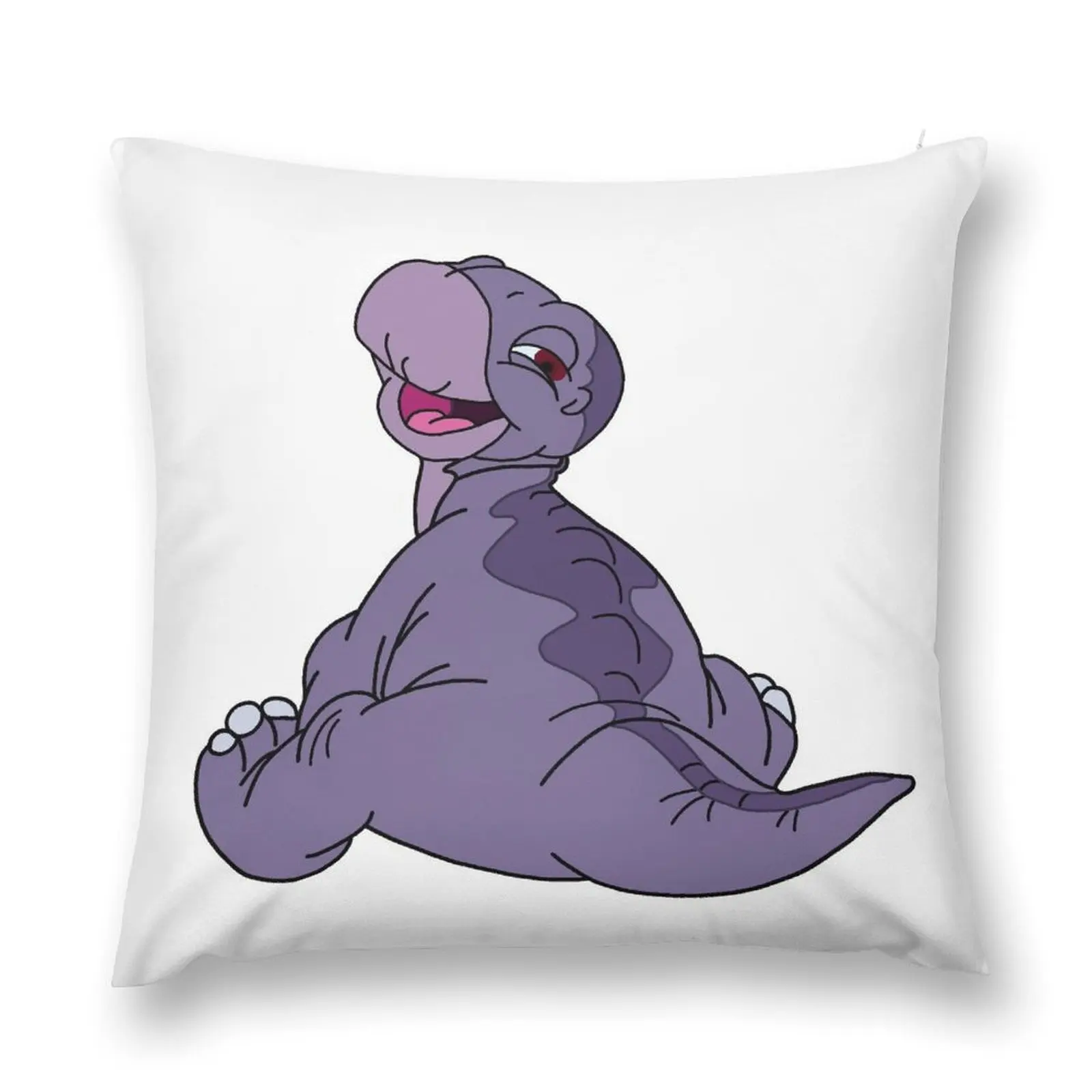 Bébé Littlefoot Land Before Time Throw Oreiller, Articles de décoration de chambre, Heart de canapé de luxe