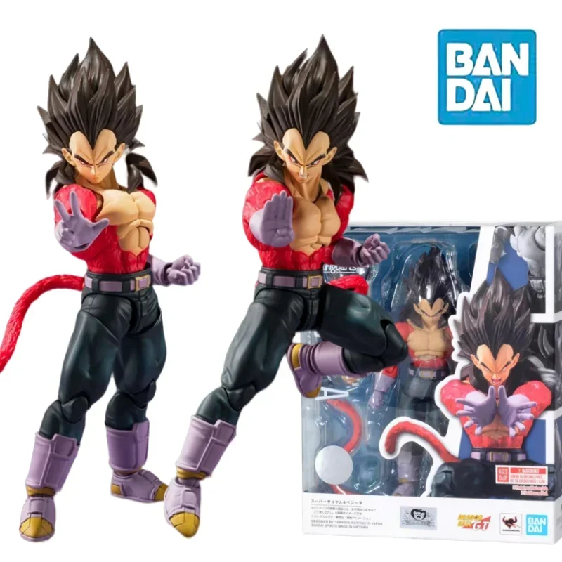 

Bandai оригинальная фигурка Shfiguarts Vegeta Ssj4 Super Saiyan 4, фигурка Dragon Ball Gt, коллекционная модель, рождественские подарки, игрушки