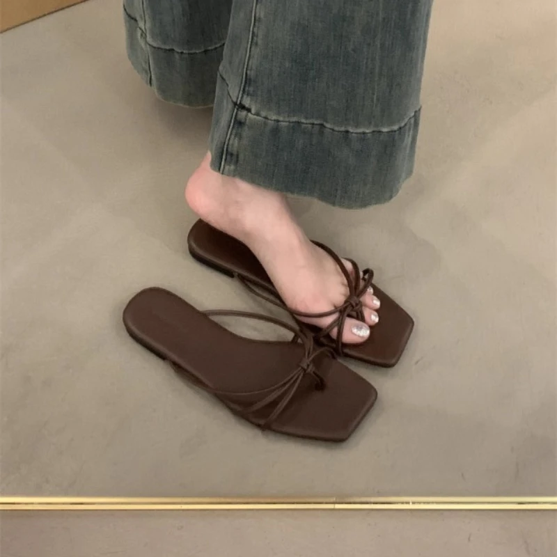2025 NEW Women's Elegant Heeled Simple and comfortable hot-selling Slippers Designe Shoes Fashion Sandals Pumps Женская обувь