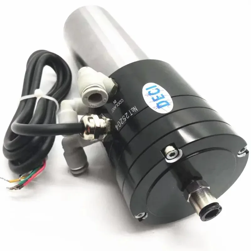 DECI ATC محرك تبريد المياه 60000 دورة في الدقيقة عالية السرعة باستخدام الحاسب الآلي راوتر المغزل 3 مللي متر 6 مللي متر كوليت 220 فولت 1000 هرتز خفيفة الوزن مصنع المغزل